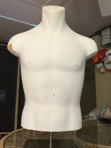 Older Heavy Duty Male Mannequin Torso,Clothing Display T Shirts Jackets