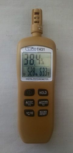 UEI DTH31 DIGITAL PSYCHROMETER  For Parts Only