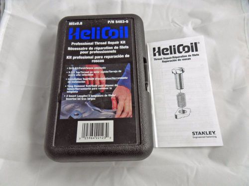 New in Case HELICOIL 5403-5 Thread Repair Kit 304 SS, 18 coils M5X0.8- Free Ship
