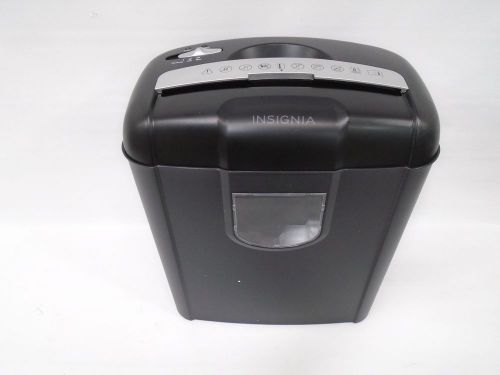 Insignia 6-Sheet Cross-Cut Shredder (NS-PS06CC) (40745)