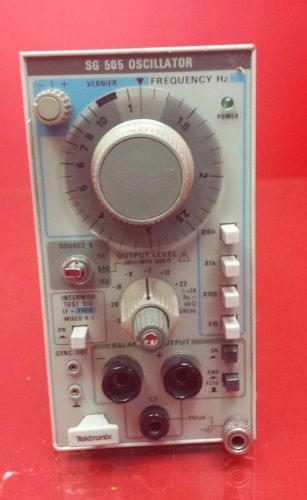 Tektronix SG 505 Oscillator As Is