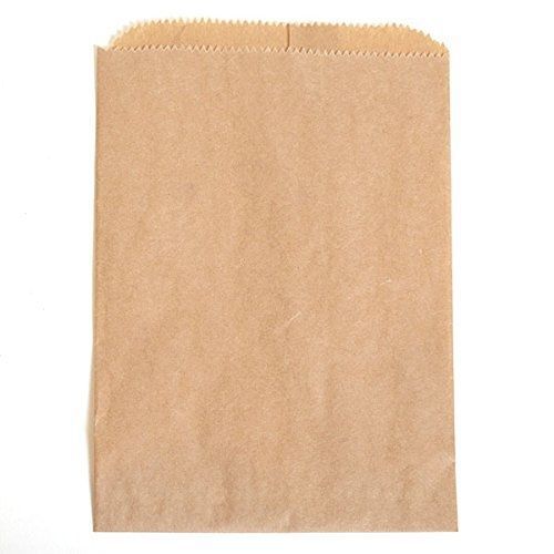 KCF KC Store Fixtures 06051 Brown Kraft Paper Bag, 6&#034; x 9&#034; (Pack of 1000)