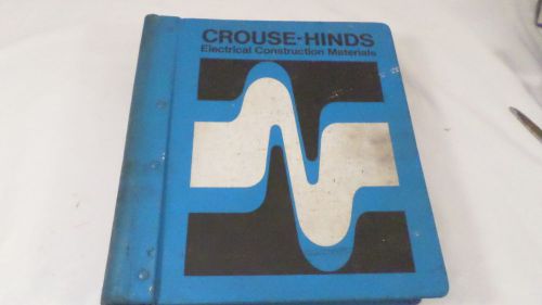 1970s Crouse-Hinds Electrical Constructon Materials Brochures Price Lists Binder