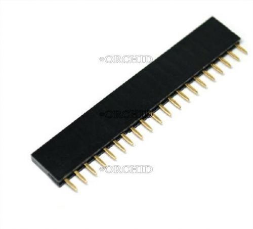 50Pcs Single Row 2.54Mm Pitch 20Pin 1X20 Female Socket Connector Develope Ic D U