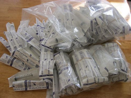 100 new 10 ml syringes Luer Lok Tip- Sterile