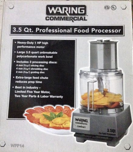 Waring Commercial Cuisinart Batch Food Processor w/ LiquiLock Seal System,