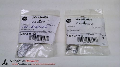 ALLEN BRADLEY 440K-A17116 - PACK OF 2 - SERIES B, SAFTEY CONTROL FLAT, N #225941