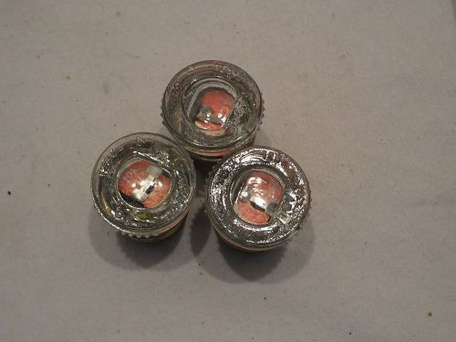 3 PACK OF USED EAGLE 20 Amp Edison Base Plug Fuses