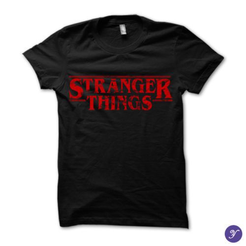 New Stranger Things Grunge Mens Black T-Shirt S M L XL 2XL