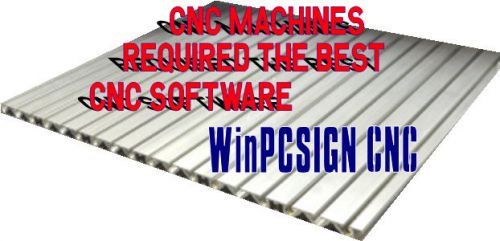 CNC machines 1year license WinPCSIGN CNC Designs and Gcode software control