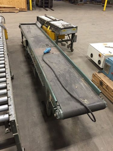 12&#039; Long X 18&#034; Wide Hytrol® Model TR Heavy Duty Belt Bed Conveyor, - Good Cond!