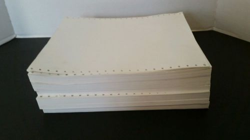 Vintage Continuous Tractor Feed Computer Paper Dot Matrix