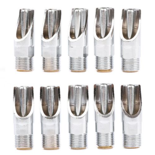 Stainless Steel 1/2PT Thread Pig Automatic Nipple Drinker Waterer of 10Pcs