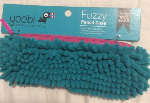 Yoobi Fuzzy Pencil Case. NEW!