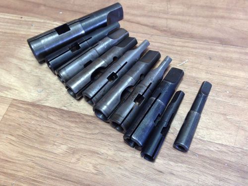 LOT OF COLLIS &amp; OTHER TAP HOLDERS F - 47/64&#034;
