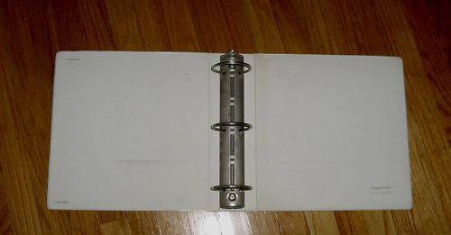 (2) 3 Ring Heavy Duty Binders Various Manufacturers