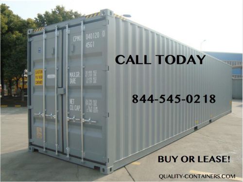 40&#039;HC Shipping Container - NEW One Trip - Long Beach, CA