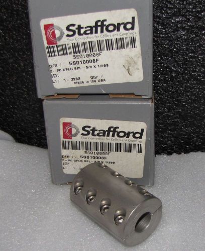 Stafford Manufacturing  5S010008F  5/8 X 1/2 SS CPLG stainless steel coupling