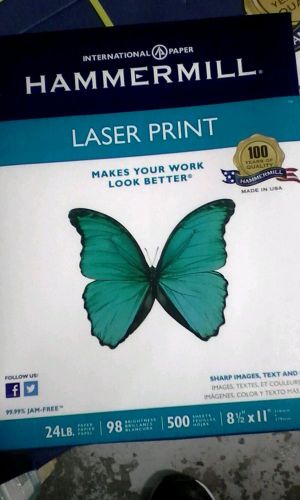 Hammermill 8 1/2 x 11 laser print 3 reams