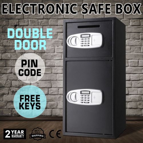 Security Safe Deposit Drop Box US Shipping Deluxe Electronic Digital Keypad