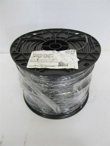 General Cable 24012120, 12 AWG THHN Machine Tool Wire - Black - 500 ft