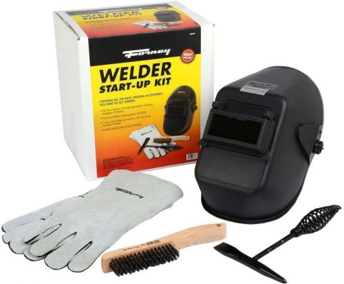 Forney welder start up kit accessories  welding helmet gloves for sale