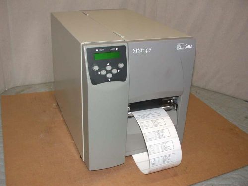 Zebra S4M S4M00-20001-0100T 200dpi Label Thermal Printer Barcode Free S&amp;H