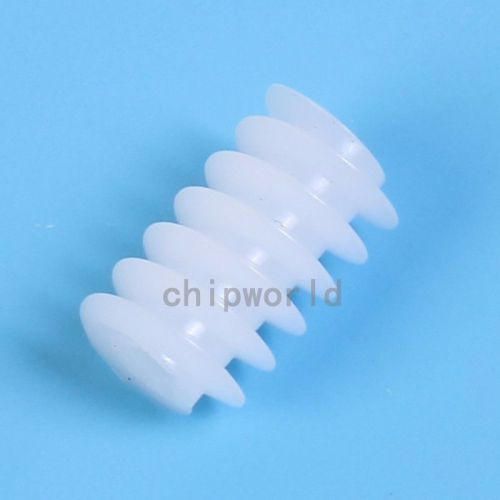 10pcs plastic reduction gear worm 0.5 d*l 6*10mm for diy accessories for sale