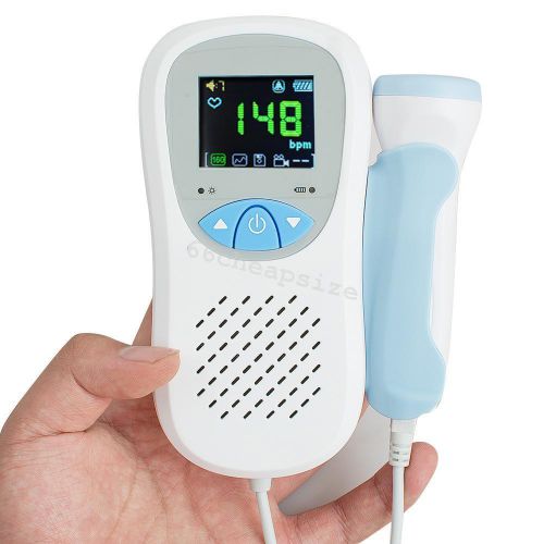 High Quality  Fetal Heart Doppler Pocket Prenatal Heart Baby Sound Monitor Probe