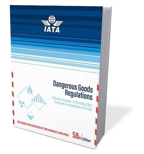 2017 58th Edition IATA Dangerous Goods Regulations - Perfect Bound - (English)