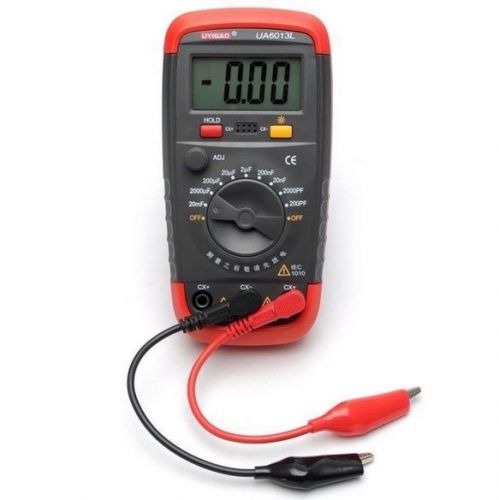 UA6013L Auto Range Digital Capacitor Meter Multimeter Measurement Tester Meter