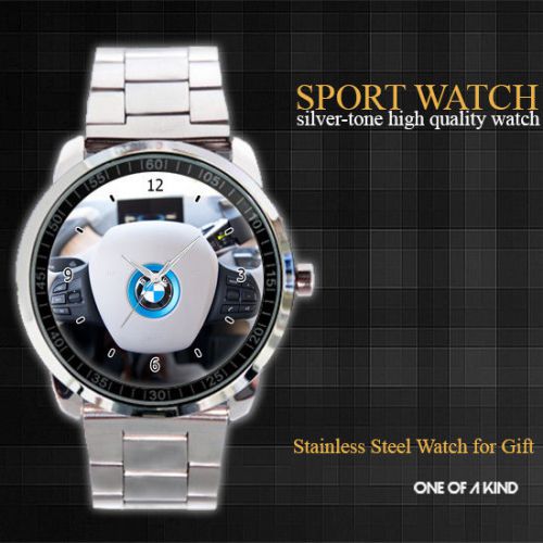 BMW i3 Steering Wheel sport Metal Watch