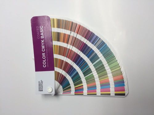 Set COLOR CMYK BASIC - Color Guide for  Digital Print - Coated/Uncoated