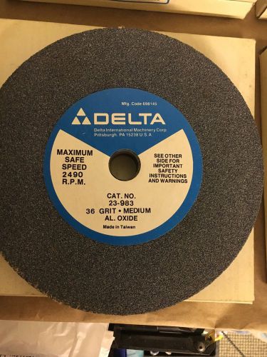 6 Pcs. Delta 10&#034;X 1&#034; X1&#034; Grinding Wheels