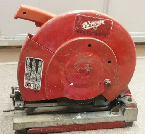 Milwaukee 6176-20 Cut-Off Saw, 14&#034; Abrasive Chop Saw, 2400W, 15 Amp, 41170-2