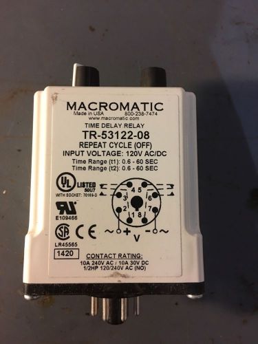 Macromatic TR-53122-08 Used