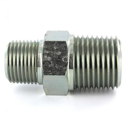 Reducing nipple 1&#034; x 3/4&#034; male npt 304 stainless steel pipe fitting .75&#034; for sale