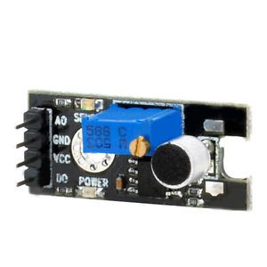 Microphone Sensor 3~6V High Sensitivity Sound Detection Module For Arduino