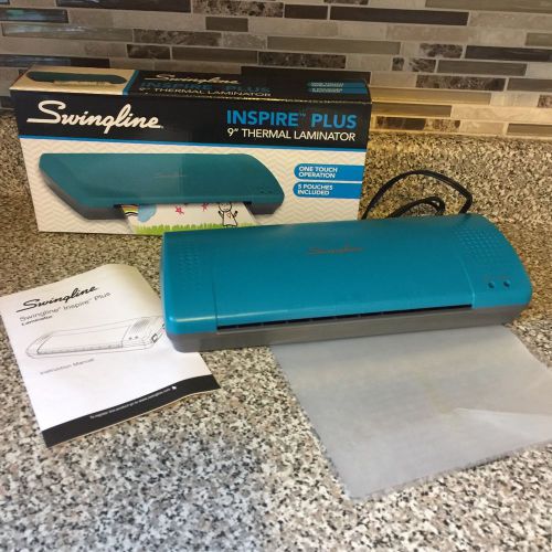 Swingline Laminator Thermal Inspire Plus Lamination Machine 9&#034; Max Width Quic...