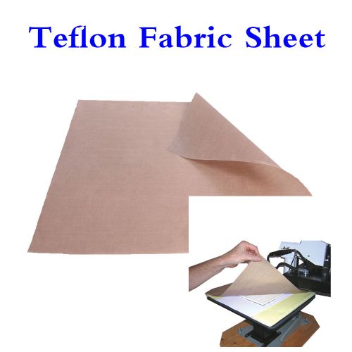 15&#034; x 15&#034; Teflon Fabric Sheet Transfer Press for Sublimation Printing 1 sheet