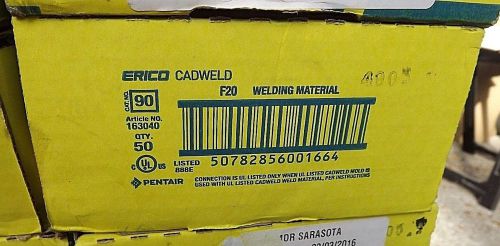 50 Cadweld Erico Welding Shot Material #90