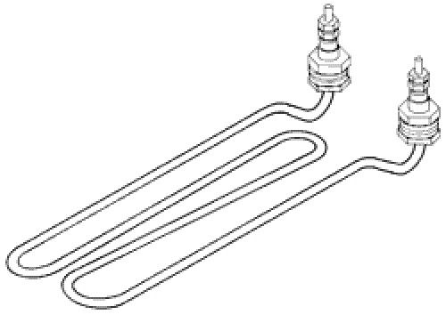 HEATING ELEMENT for  AUTOCLAVES NATIONAL APPLIANCE  704-8000 RPI # NAH004