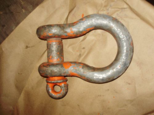 Crosby high strength anchor shackle  swl 12t - 1 3/8&#034; pin for sale