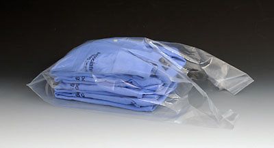 8&#034; x 5&#034; x 16&#034; 1.5 mil Low Density T-Shirt Bag - Clear (1,000 Bags)