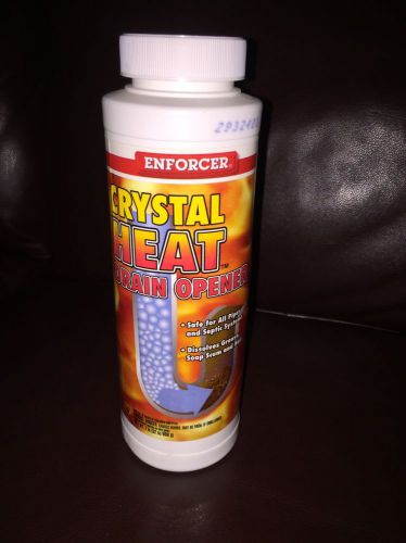 Enforcer Crystal Heat Drain Opener 32oz Ounce Cleaner UPC 021709440027 not Zep
