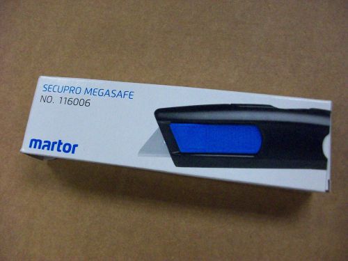 Martor 116006 megasafe secupro safety box cutter knife tool for sale