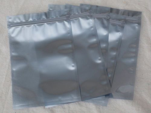 5 PCS 15 cm X 22 cm Resealable Anti Static Bags - Great for 3.5 Inch Hard Drive