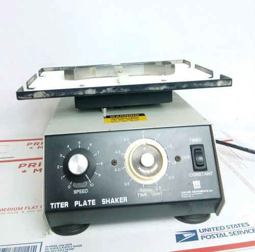 Lab-Line Titer Plate Shaker Model 4625 with  Heat Block-150* F #1b2d 1