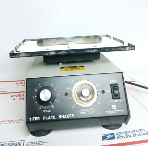 Lab-Line Titer Plate Shaker Model 4625 with  Heat Block-150* F #1b2d 1