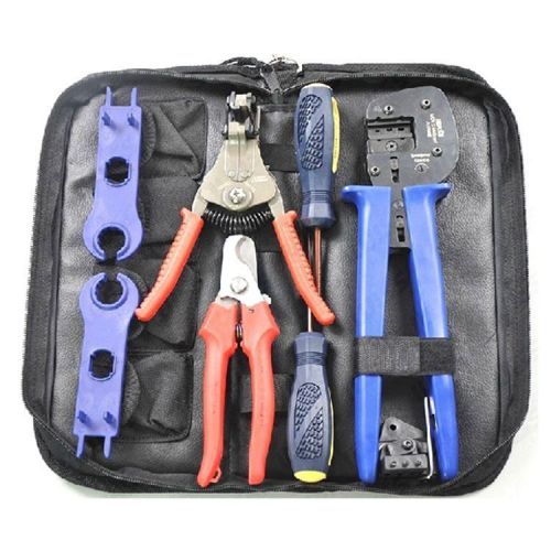 AGPV-2B MC3 MC4 Solar Panel Crimping Tool Kits For Solar Cable System